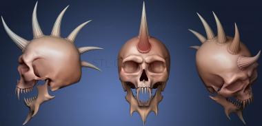 3D model Skull (STL)